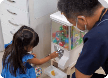 ご褒美のガチャガチャ